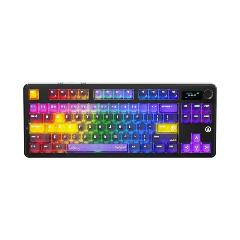 Игровая клавиатура беспроводная Ajazz MK87 Pro, Purple (MK87Pro/Litchi/YP) - фото #0, Technodom.kz Игровая клавиатура беспроводная Ajazz MK87 Pro, Purple (MK87Pro/Litchi/YP) - фото #0, Technodom.kz
