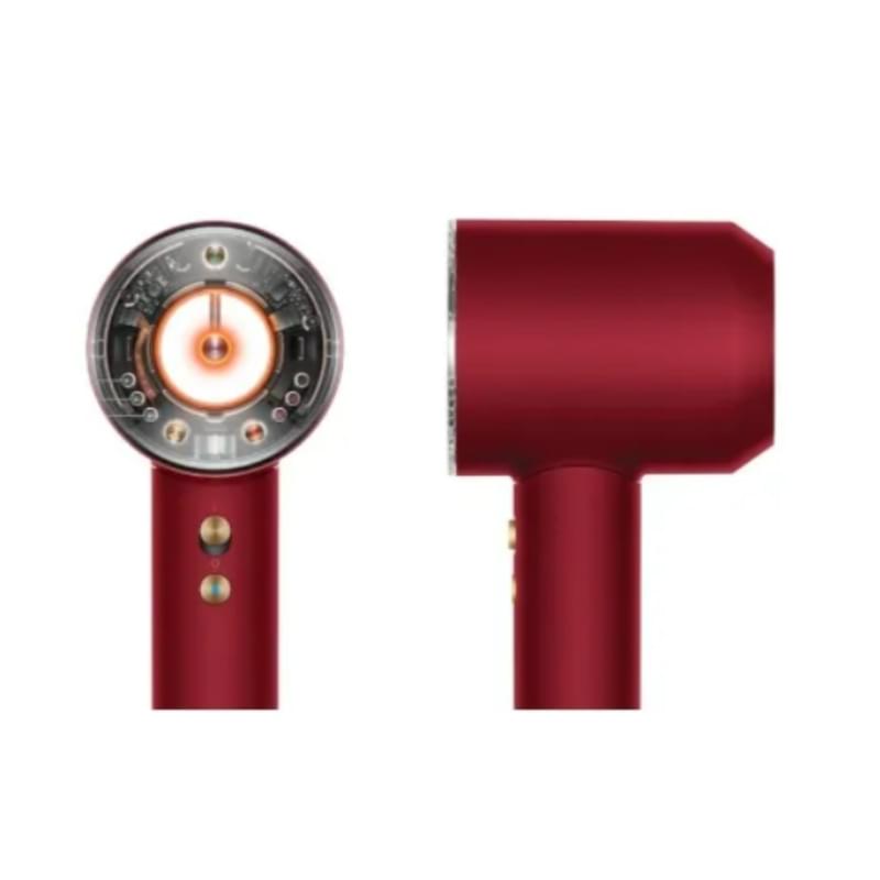 Фен Dyson HD16 Supersonic Nural Straight+Wavy бархатно‑красный/золото - фото #1, Technodom.kz