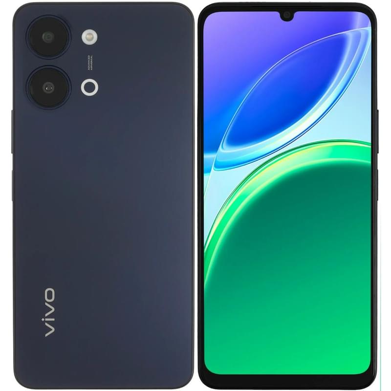 Смартфон Vivo Y05 4/128/6.74/8 Black - фото #0, Technodom.kz