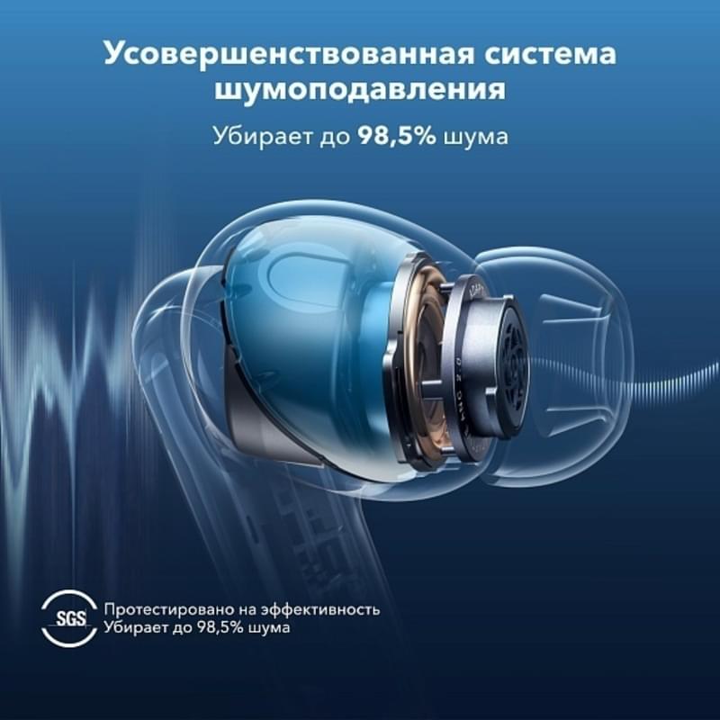 Наушники беспроводные Soundcore Liberty 4 NC Blue (A3947G31) - фото #1, Technodom.kz