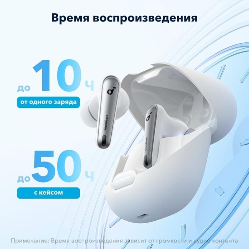 Наушники беспроводные Soundcore Liberty 4 NC White (A3947G21) - фото #4, Technodom.kz Наушники беспроводные Soundcore Liberty 4 NC White (A3947G21) - фото #4, Technodom.kz