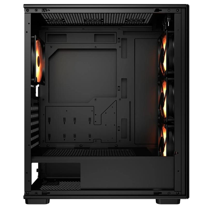 Кейс Cougar MX220 RGB MidTower, window, Black ATX 4x120mm FAN [CGR-2AC8B-RGB] - фото #2, Technodom.kz