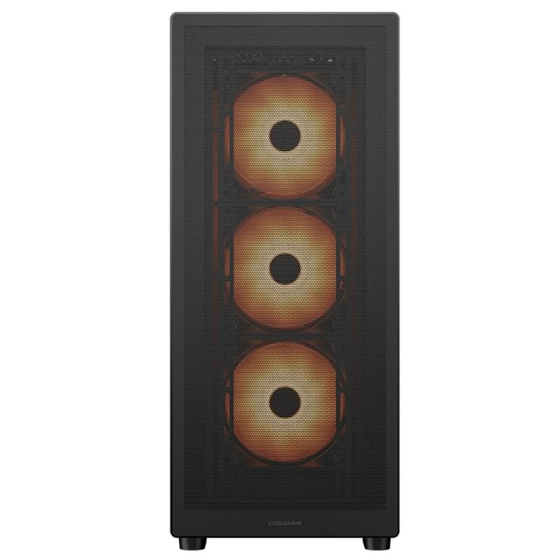 Кейс Cougar MX220 RGB MidTower, window, Black ATX 4x120mm FAN [CGR-2AC8B-RGB] - фото #4, Technodom.kz