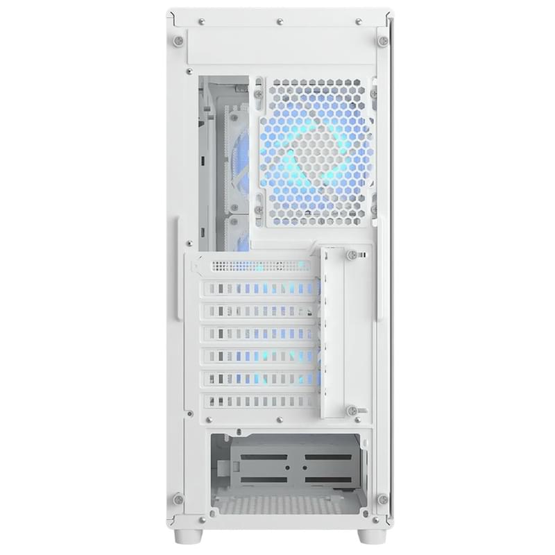 Кейс Cougar MX220 RGB MidTower, window, White ATX 4x120mm FAN [CGR-2AC8W-RGB] - фото #2, Technodom.kz