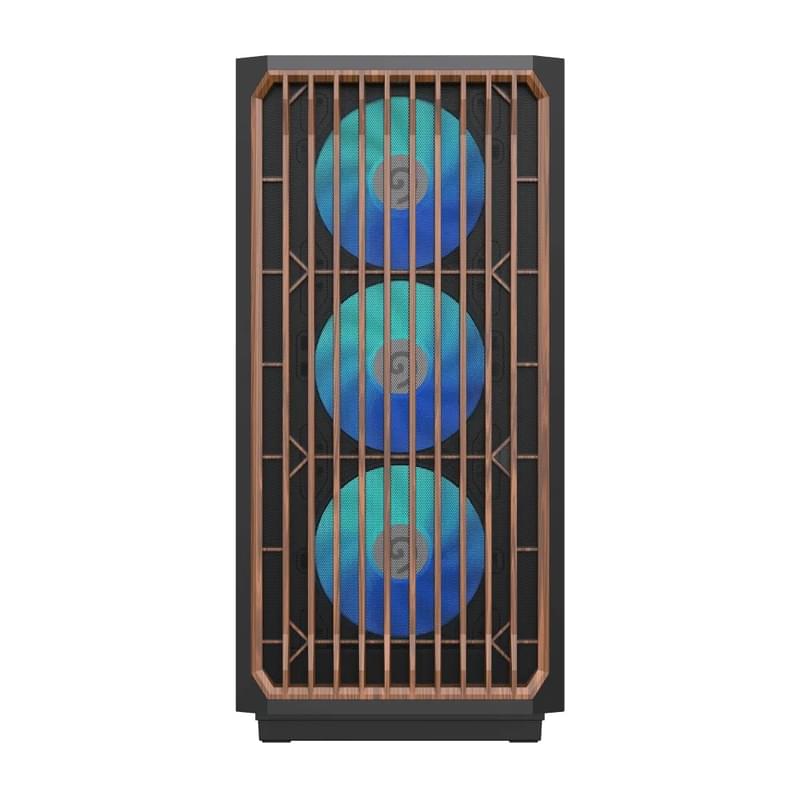 Кейс GameMax F45 BW MidTower, window, Black ATX 3x120mm FAN [1116-4045R0003] - фото #1, Technodom.kz