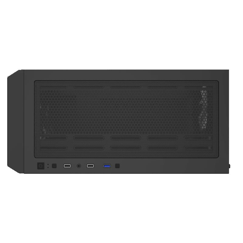 Кейс GameMax Destroyer MB 6670M MiniTower, Black mATX 4x120mm FAN [9101-0300R0006] - фото #8, Technodom.kz