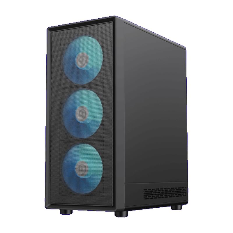 Кейс GameMax Storm 2 AB MidTower, window, Black ATX 3x120mm FAN [1115-3803R0006] - фото #8, Technodom.kz