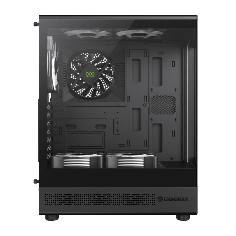 GameMax Vista COC AB MidTower, window, Black ATX [1115-3806R0004] кейсі - фото #5, Technodom.kz