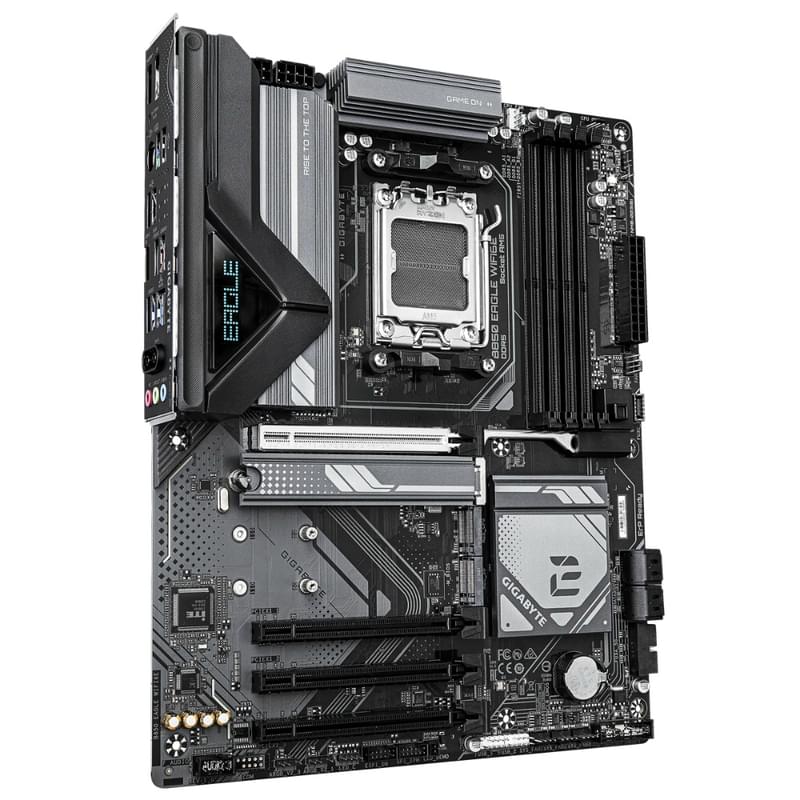 Материнская плата Gigabyte B850 EAGLE WIFI6E AM5 4DDR5 PCI-E 4x16 (HDMI+DP) ATX - фото #2, Technodom.kz Материнская плата Gigabyte B850 EAGLE WIFI6E AM5 4DDR5 PCI-E 4x16 (HDMI+DP) ATX - фото #2, Technodom.kz