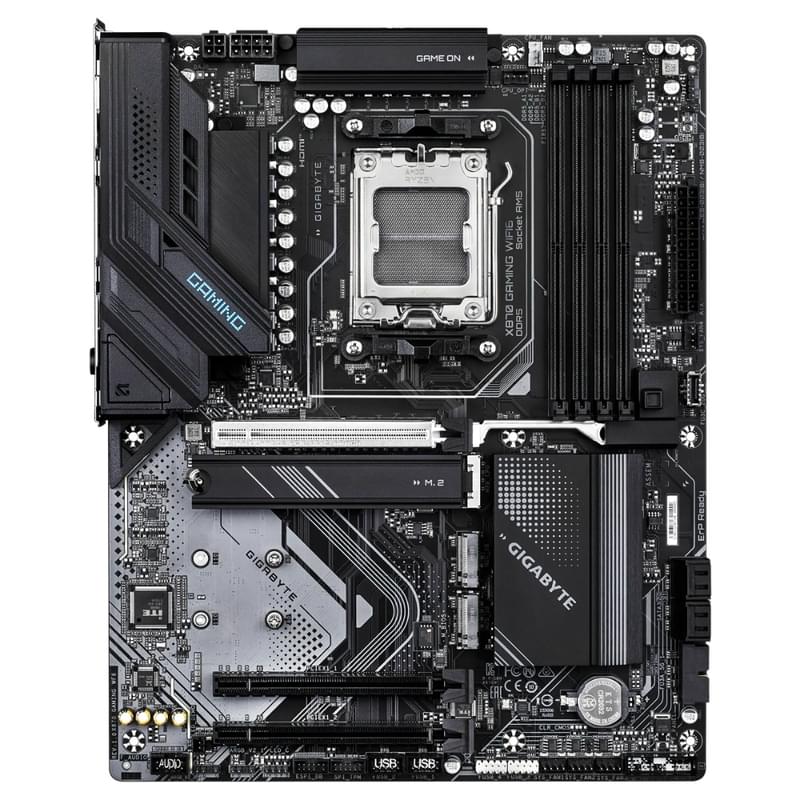 Материнская плата Gigabyte X870 GAMING WIFI6 AM5 4DDR5 PCI-E 3x16 (HDMI+2USB4 Type-C) ATX - фото #1, Technodom.kz Материнская плата Gigabyte X870 GAMING WIFI6 AM5 4DDR5 PCI-E 3x16 (HDMI+2USB4 Type-C) ATX - фото #1, Technodom.kz