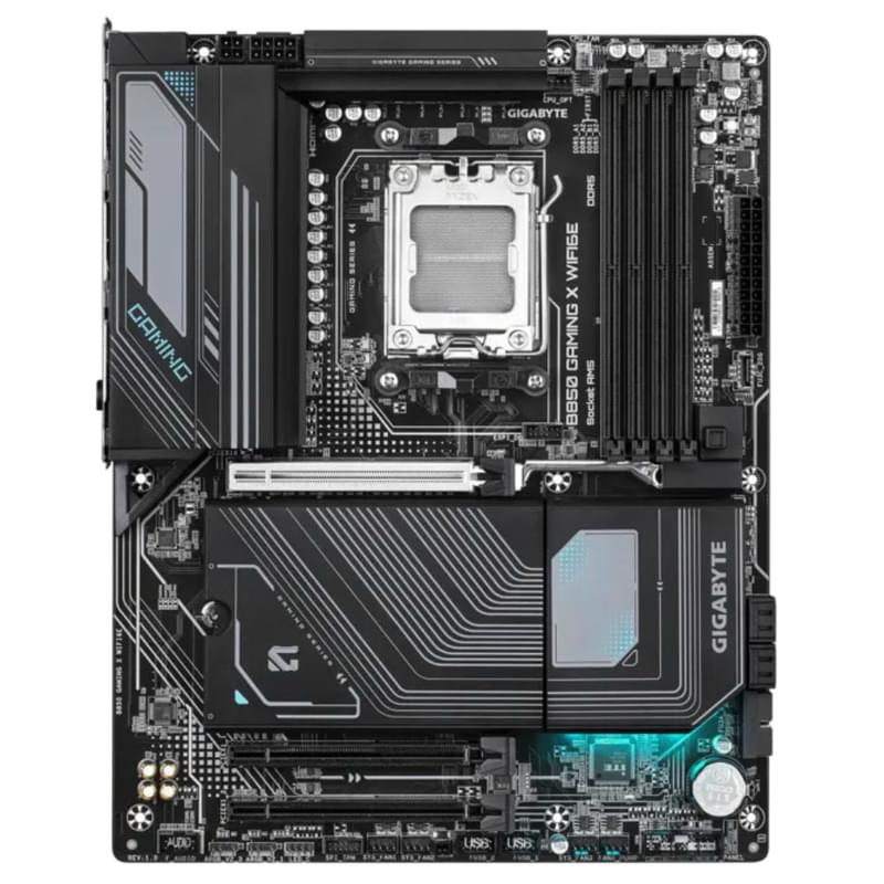 Материнская плата Gigabyte B850 GAMING X WIFI6E AM5 4DDR5 PCI-E 3x16 (HDMI+DP) ATX - фото #1, Technodom.kz
