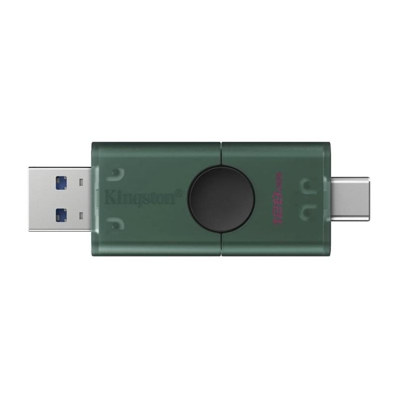 USB Флешка 128GB DTDEG2 Kingston USB-A/USB-C Green [DTDEG2/128GB] - фото #1, Technodom.kz