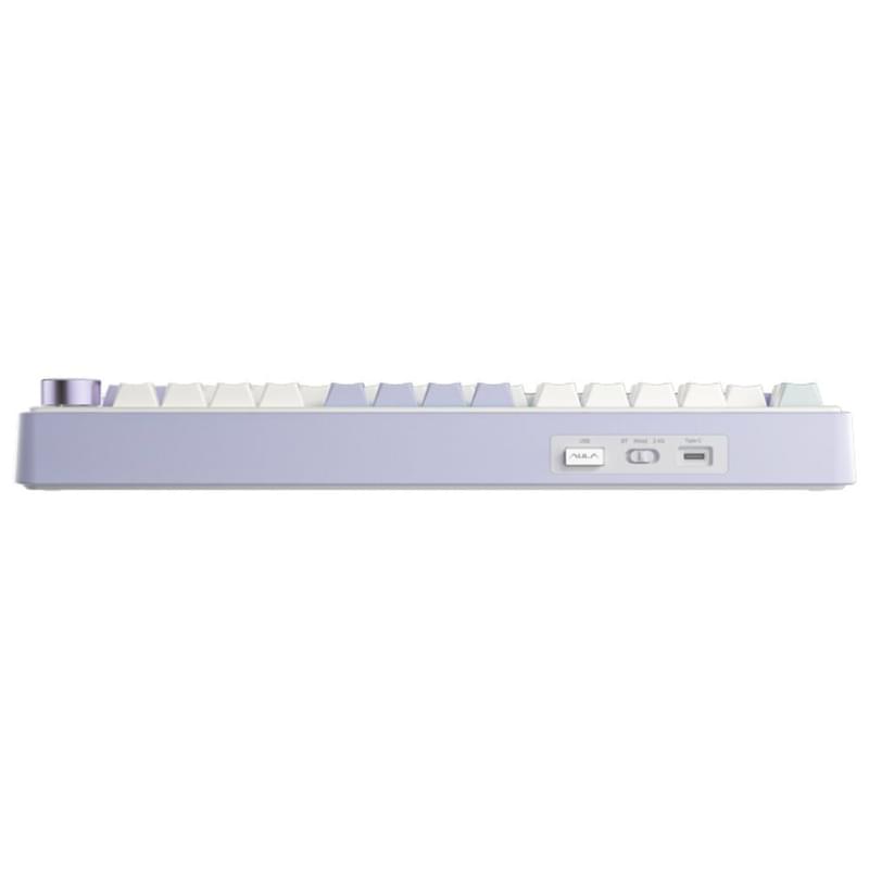 Сымсыз ойын пернетақтасы AULA F75, Light Purple-Beige-Light Green - фото #3, Technodom.kz