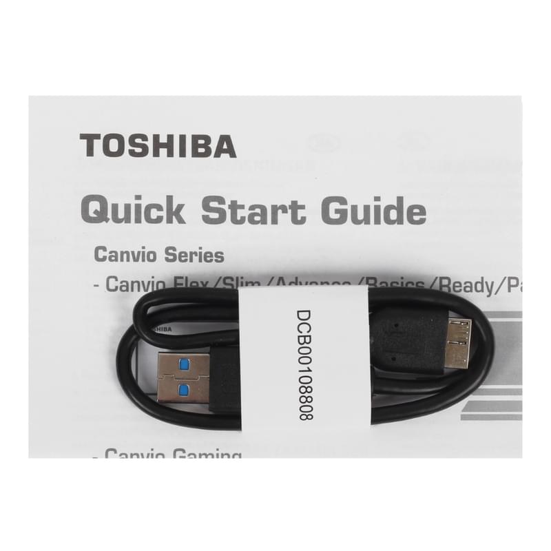 Внешний HDD 2.5" 4TB Toshiba Canvio Basics USB 3.2 Black [HDTB540EK3CA] - фото #3, Technodom.kz