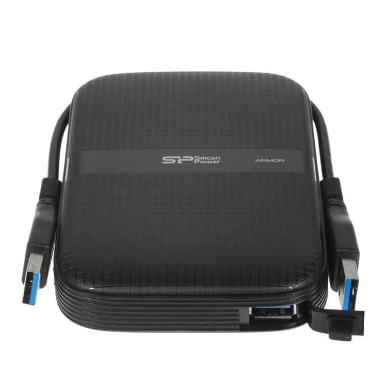 Внешний HDD 2.5" 1TB Silicon Power Armor A60 USB 3.2 Gen 1 Black [SP010TBPHDA60S3A] - фото #2, Technodom.kz