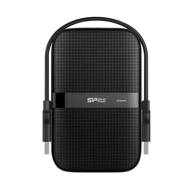 Внешний HDD 2.5" 2TB Silicon Power Armor A60 USB 3.2 Gen 1 Black [SP020TBPHDA60S3A] - фото #1, Technodom.kz