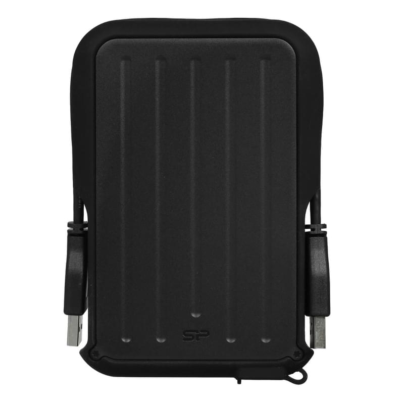 Внешний HDD 2.5" 2TB Silicon Power Armor A66 USB 3.2 Gen 1 Black [SP020TBPHD66SS3K] - фото #0, Technodom.kz