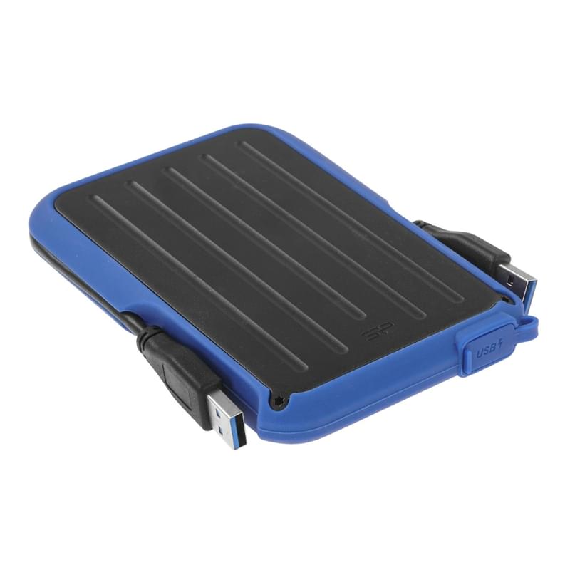 Внешний HDD 2.5" 2TB Silicon Power Armor A66 USB 3.2 Gen 1 Blue [SP020TBPHD66SS3B] - фото #3, Technodom.kz