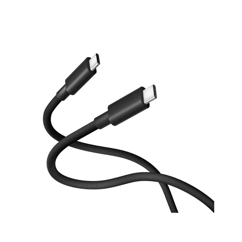 Кабель, Xiaomi 6A High‑speed USB4 Braided USB‑C – USB‑C, 1 м, 6А, 240 Вт, Қара (L66000) - фото #0, Technodom.kz