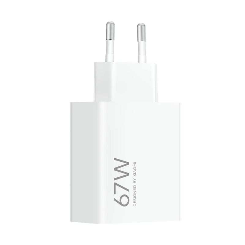Адаптер питания, Xiaomi, 67W HyperCharge Power Adapter (Type-A), Белый (MDY-15-ET) - фото #2, Technodom.kz