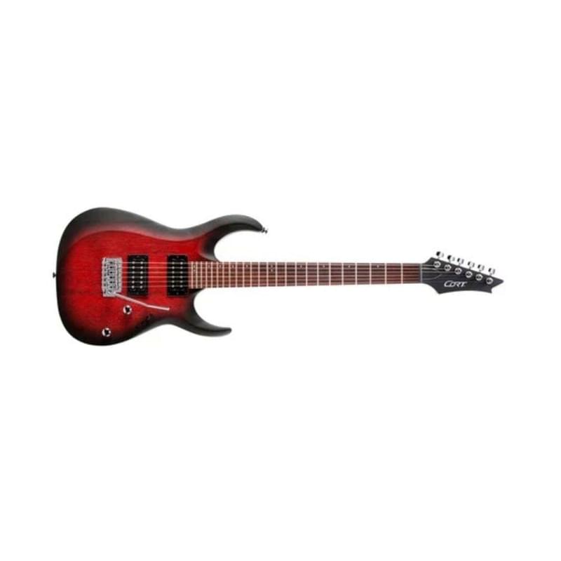 Электрогитара Cort X100 OPBB, цвет Open Pore Black Burst - фото #0, Technodom.kz