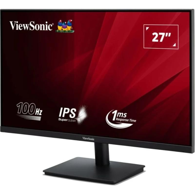 Монитор 27" ViewSonic VA270-H-2 1920x1080 16:9 IPS 100ГЦ (HDMI+VGA) Black - фото #4, Technodom.kz
