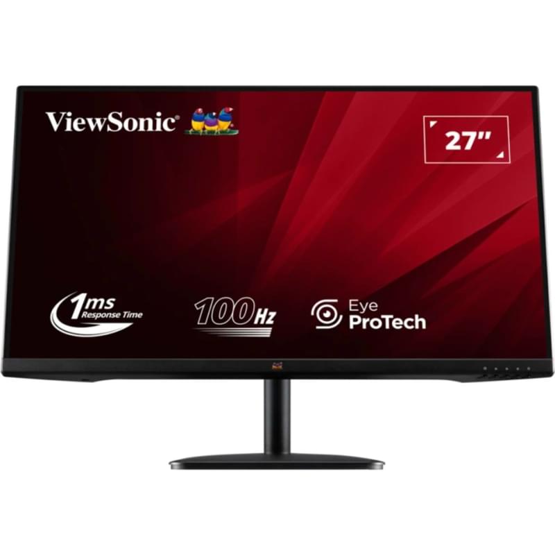 27" ViewSonic Мониторы VA2732-H-2 1920x1080 16:9 IPS 100ГЦ (HDMI+VGA) Black - фото #1, Technodom.kz