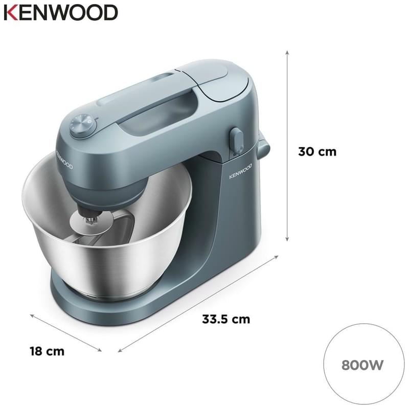 Кухонная машина Kenwood Go Collection KZM-35.000GY Storm Blue-1 - фото #5, Technodom.kz Кухонная машина Kenwood Go Collection KZM-35.000GY Storm Blue-1 - фото #5, Technodom.kz