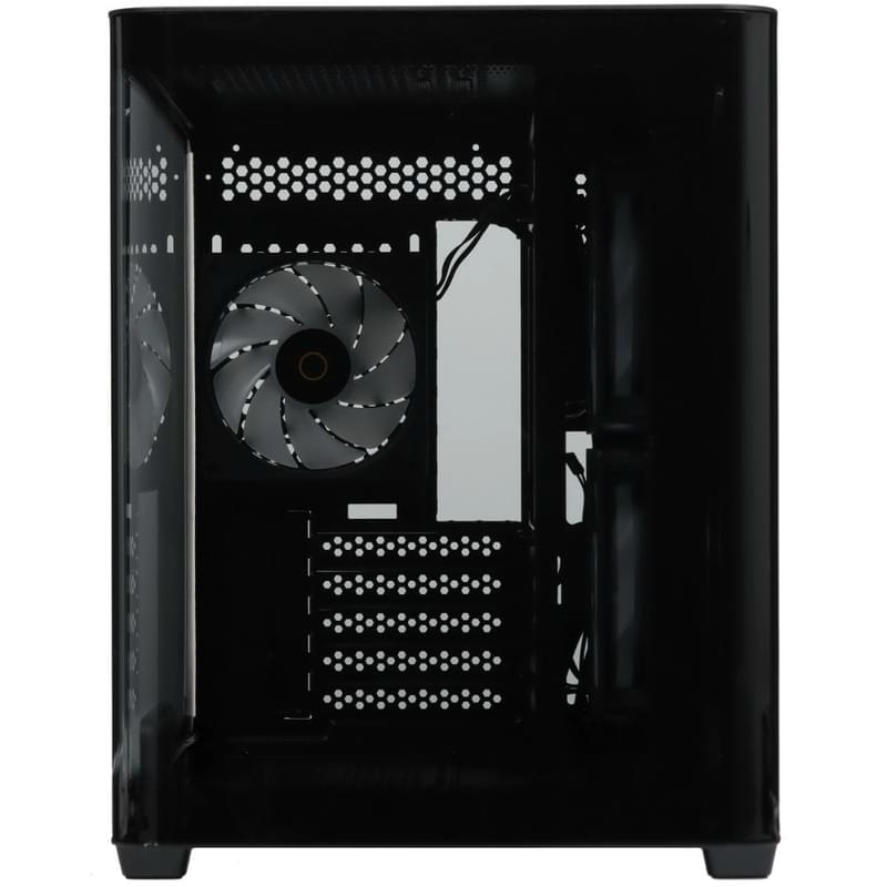 Кейс Ocypus  Iota C50 Mid Tower,  window, Black mATX [Iota-C50-BKD300CD-GL] - фото #3, Technodom.kz