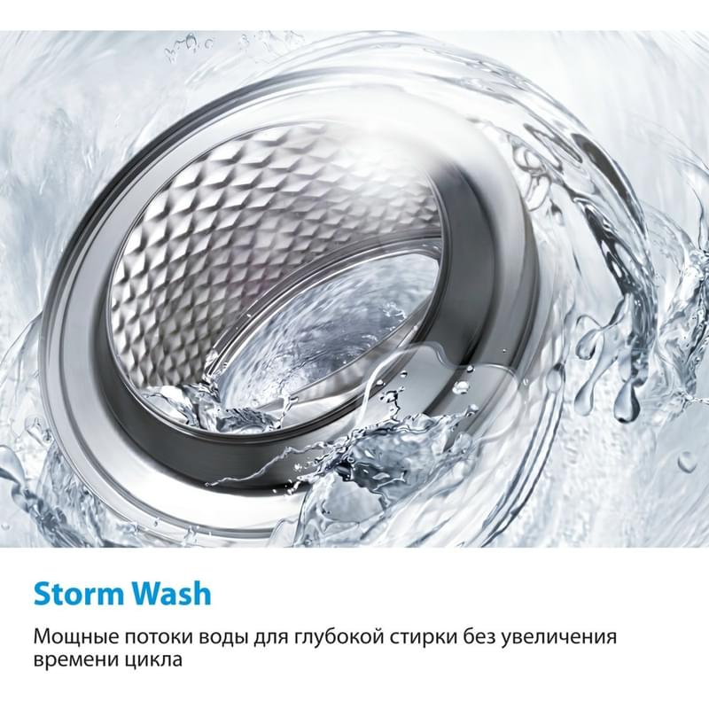 Стиральная машина Midea MF205W105WB/W-C - фото #2, Technodom.kz Стиральная машина Midea MF205W105WB/W-C - фото #2, Technodom.kz