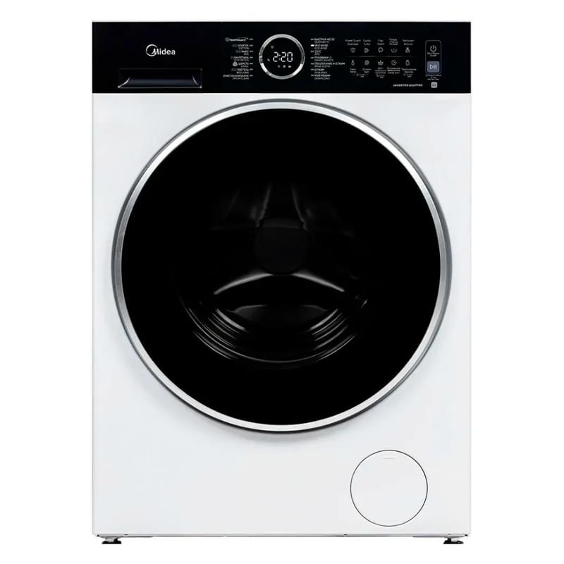 Стиральная машина с сушкой Midea MF205D80WB/W-C - фото #0, Technodom.kz Стиральная машина с сушкой Midea MF205D80WB/W-C - фото #0, Technodom.kz