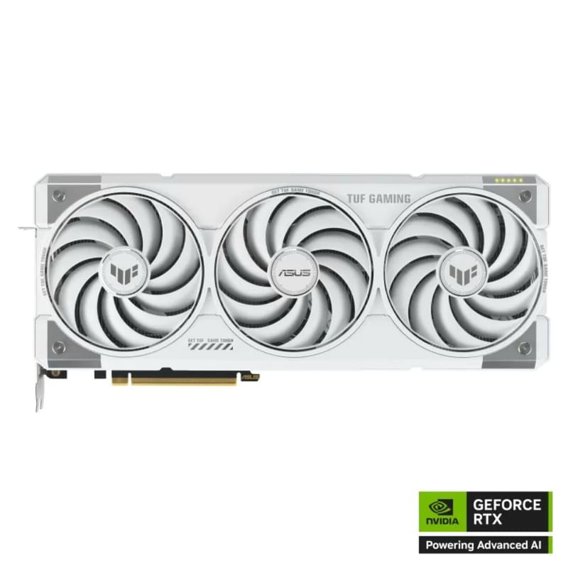 ASUS RTX 5070 Ti TUF WHITE OC 16GB 256bit/G7 (HDMI+3DP)[TUF-RTX5070TI-O16G-WHITE-GAMIN] бейнекартасы - фото #0, Technodom.kz