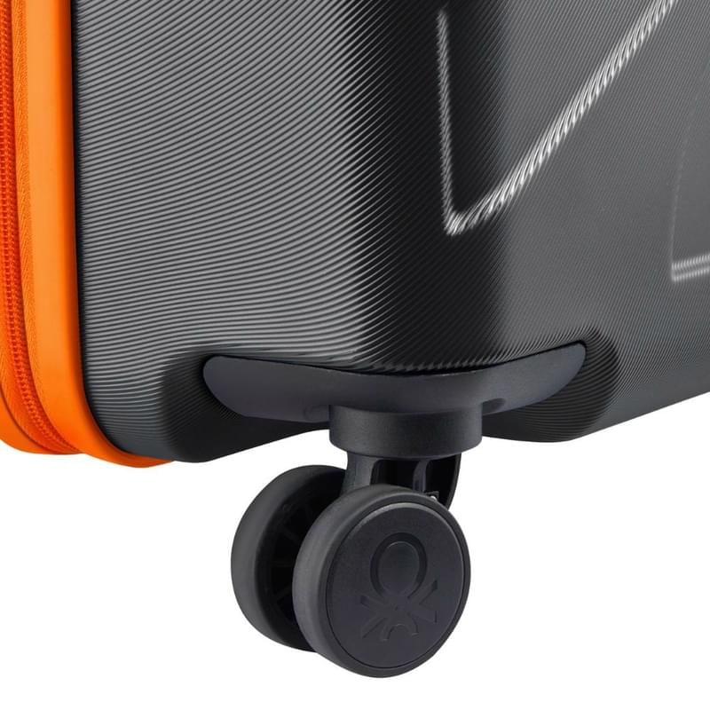 Чемодан Delsey FABRICA 83L Black,Orange (B0376681000) - фото #4, Technodom.kz