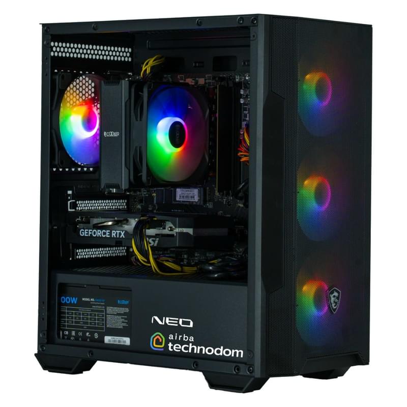 Neo Game компьютері A18 (R5-8400F/RTX5050/DDR5 16GB/SSD 512GB/A620AM-B/MAG FORGE M100A) - фото #0, Technodom.kz