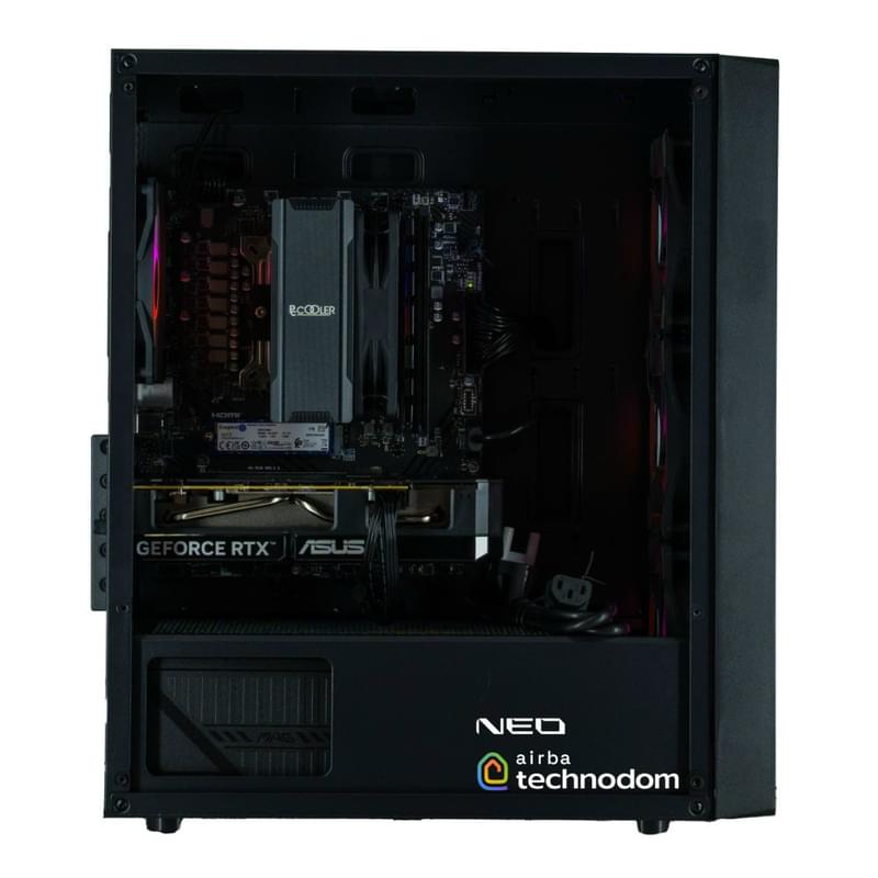 Neo Game компьютері A19 (R5-7500F/RTX5060/DDR5 16GB/SSD 1TB/A620AM-B/Gamma C50) - фото #1, Technodom.kz