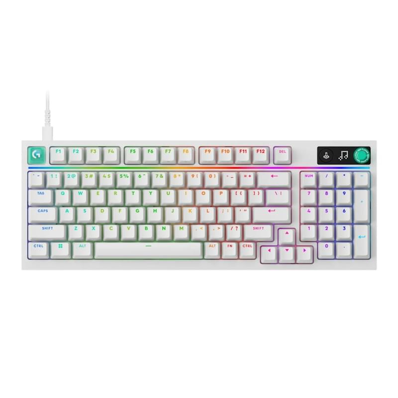 Игровая клавиатура G316 X 98 Tactile, White (920-014231) - фото #0, Technodom.kz