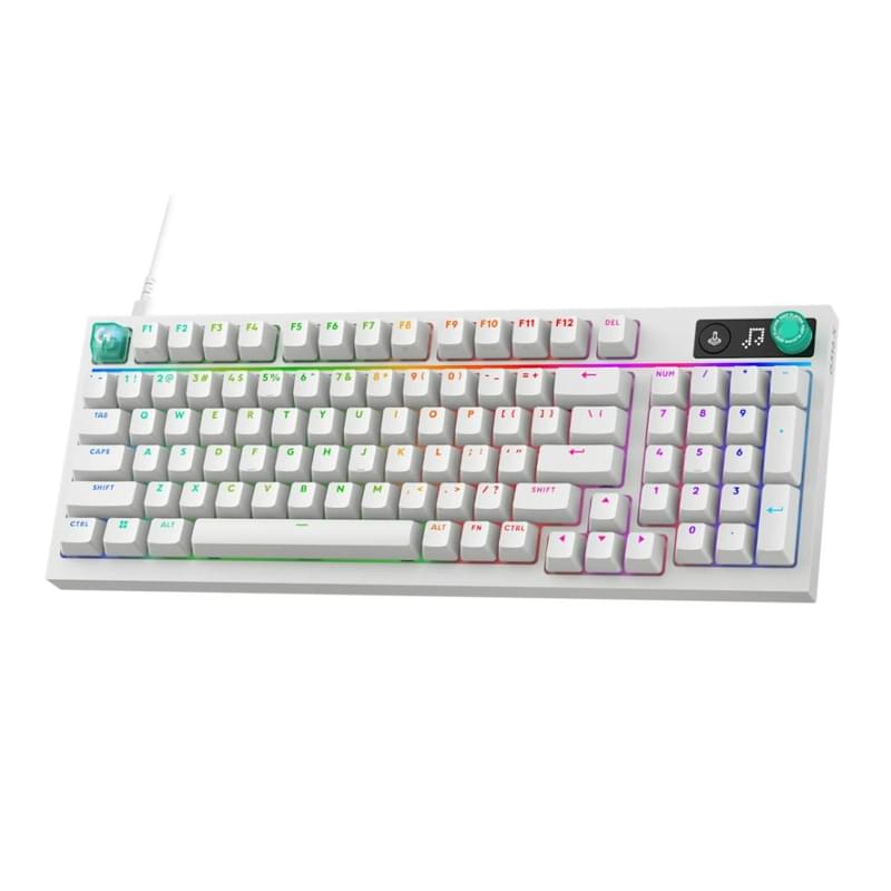 Игровая клавиатура G316 X 98 Tactile, White (920-014231) - фото #2, Technodom.kz