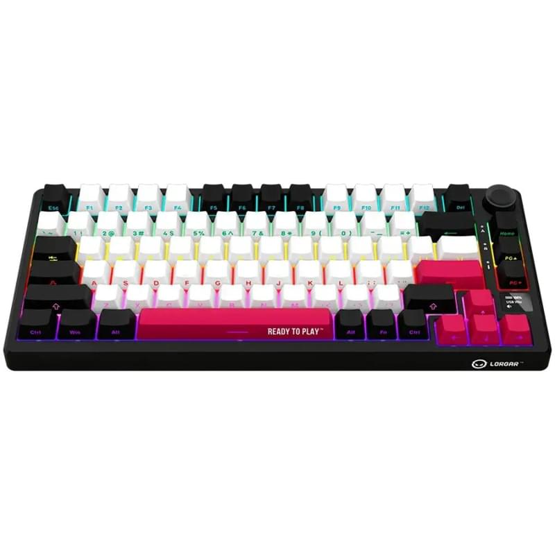 Игровая клавиатура беспроводная Lorgar Pro KBP7075W, Black/Red - фото #0, Technodom.kz Игровая клавиатура беспроводная Lorgar Pro KBP7075W, Black/Red - фото #0, Technodom.kz