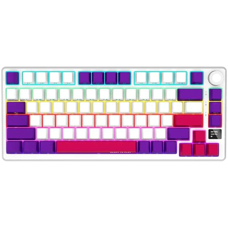 Игровая клавиатура беспроводная Lorgar Pro KBP7075W, White - фото #0, Technodom.kz Игровая клавиатура беспроводная Lorgar Pro KBP7075W, White - фото #0, Technodom.kz