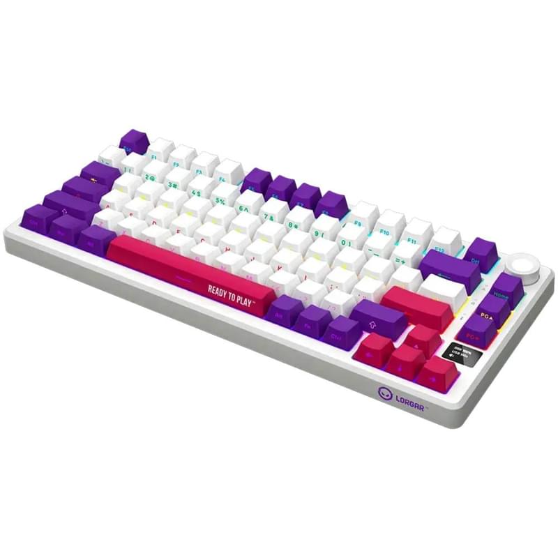 Игровая клавиатура беспроводная Lorgar Pro KBP7075W, White - фото #1, Technodom.kz