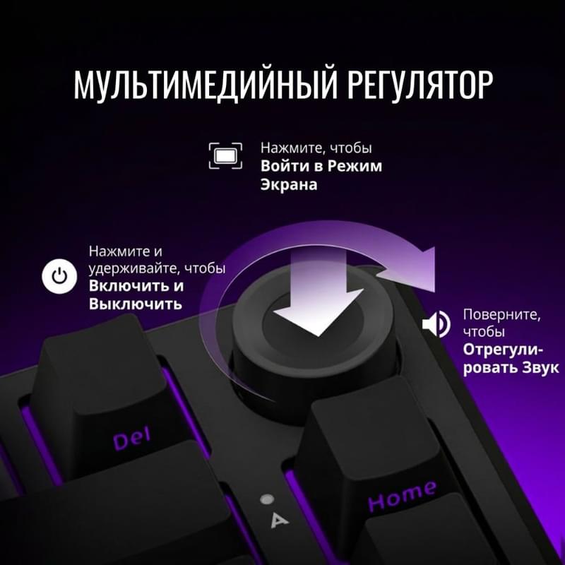 Игровая клавиатура беспроводная Lorgar Pro KBP7075W, White - фото #7, Technodom.kz