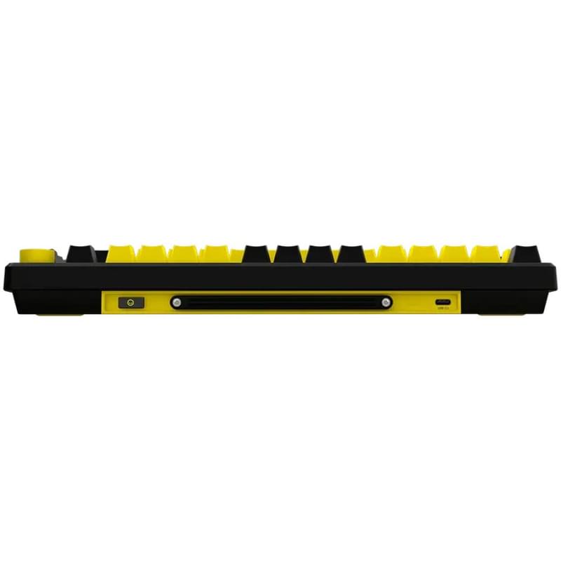 Игровая клавиатура беспроводная Lorgar Pro KBP7075W, Black/Yellow - фото #5, Technodom.kz