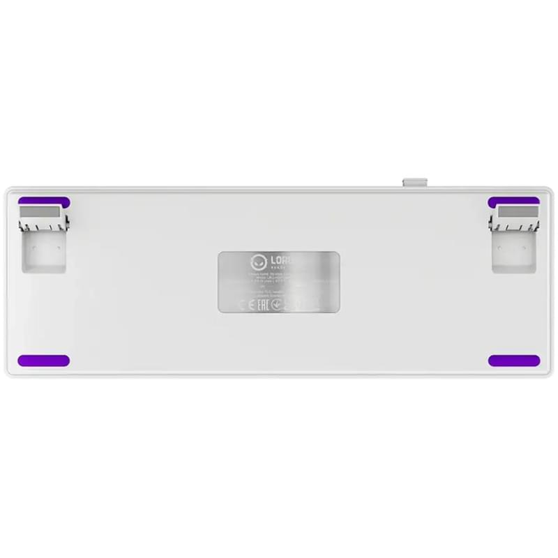 Игровая клавиатура беспроводная Lorgar Pro KBP70MW, White - фото #8, Technodom.kz
