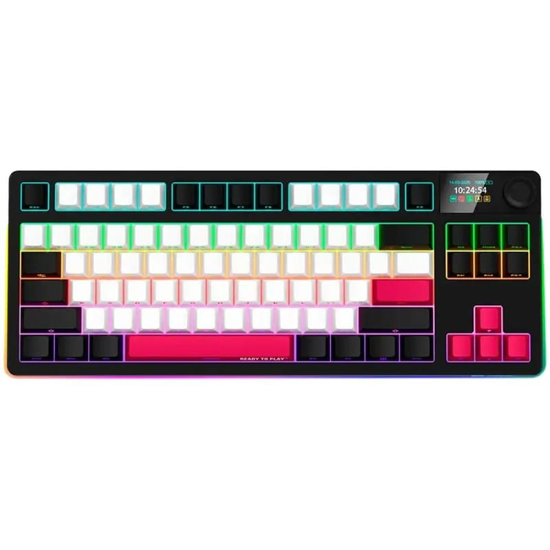 Игровая клавиатура беспроводная Lorgar Pro KBP70TKLW, Black/Red - фото #0, Technodom.kz Игровая клавиатура беспроводная Lorgar Pro KBP70TKLW, Black/Red - фото #0, Technodom.kz