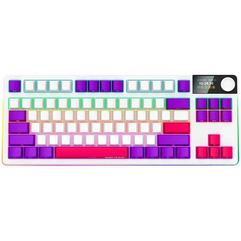 Игровая клавиатура беспроводная Lorgar Pro KBP70TKLW, White - фото #0, Technodom.kz Игровая клавиатура беспроводная Lorgar Pro KBP70TKLW, White - фото #0, Technodom.kz