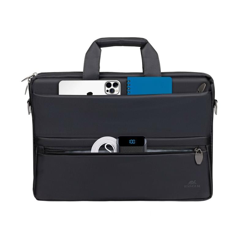 Ноутбукке арналған сөмке Rivacase Tiergarten 15.6" (8630 Black) - фото #3, Technodom.kz Ноутбукке арналған сөмке Rivacase Tiergarten 15.6" (8630 Black) - фото #3, Technodom.kz
