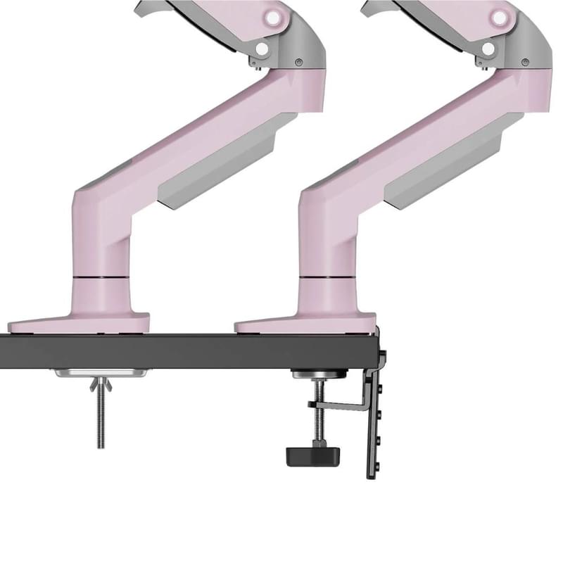 Кронштейн настольный для 1 монитора North Bayou F80-XJ 17"-30" 2-9кг VESA 100 Pink [F80-XJ Pink] - фото #1, Technodom.kz
