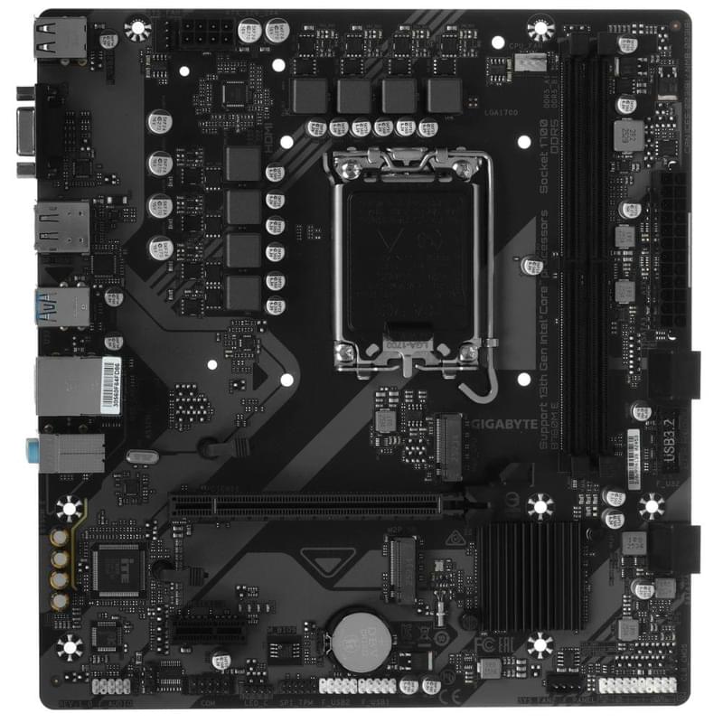 Материнская плата Gigabyte B760M E LGA1700 2DDR5 1xPCI-Ex16 (HDMI) mATX - фото #0, Technodom.kz Материнская плата Gigabyte B760M E LGA1700 2DDR5 1xPCI-Ex16 (HDMI) mATX - фото #0, Technodom.kz