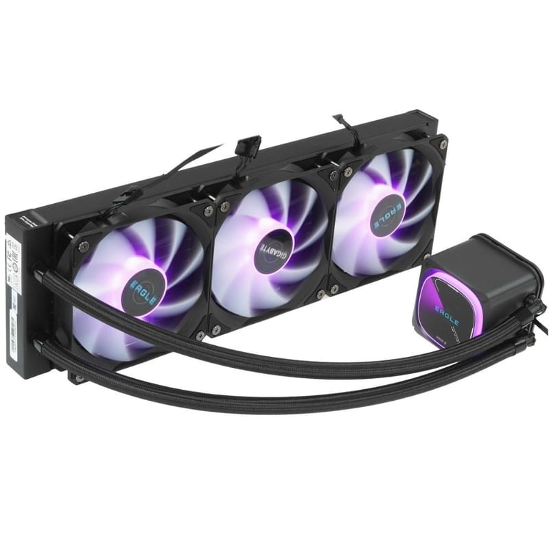 Система жидкостного охлаждения для CPU Gigabyte EAGLE 360 Black [GP-GIGABYTE EAGLE 360] - фото #1, Technodom.kz