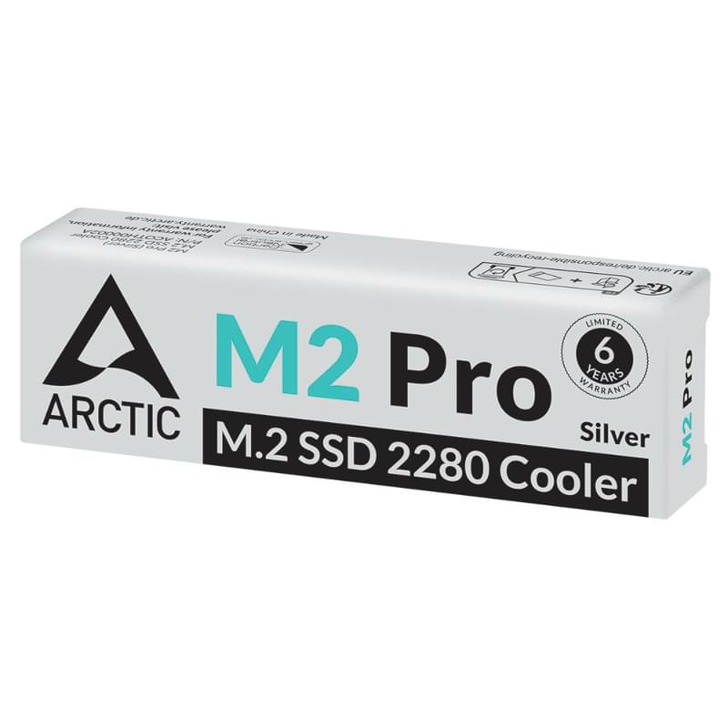 Радиатор для SSD ARCTIC M2 Pro M.2 2280 PS5 Silver [ACOTH00002A] - фото #5, Technodom.kz